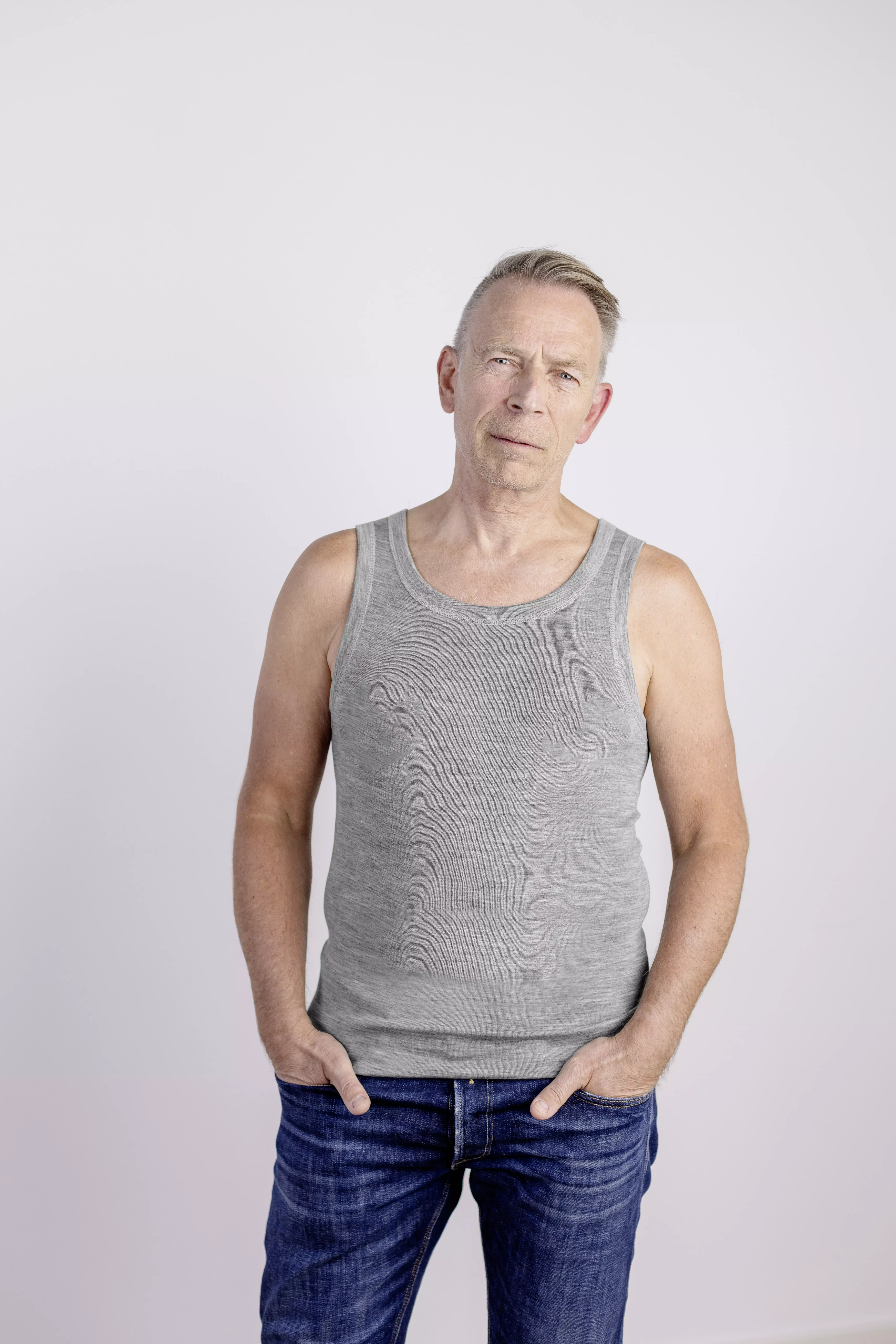 Achselshirt Herren, GOTS