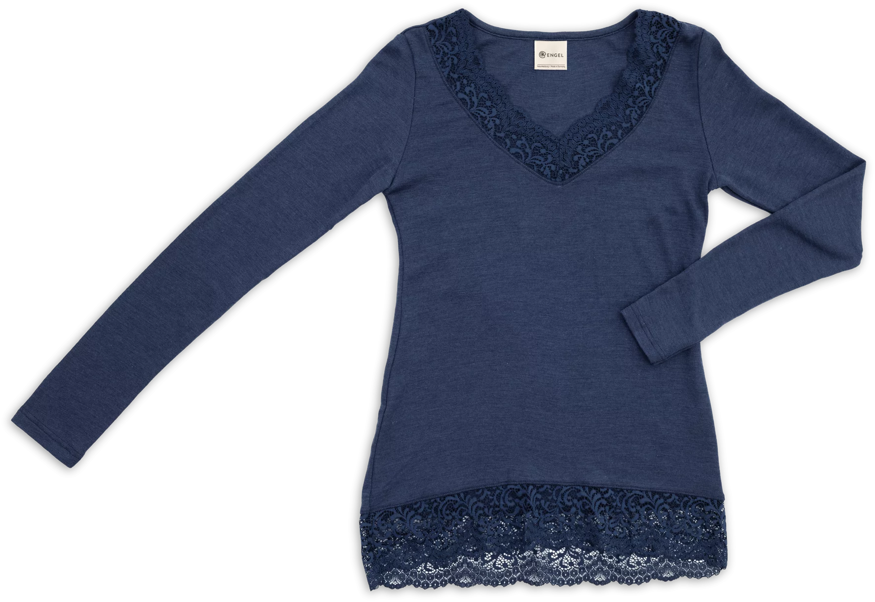 Shirt women, with lace