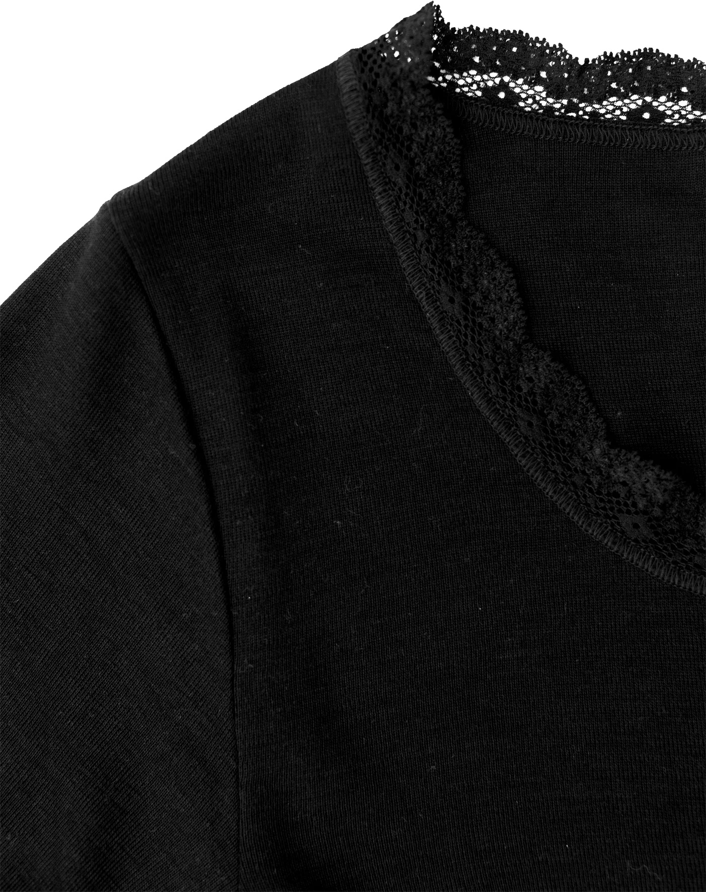 Shirt women, with lace
