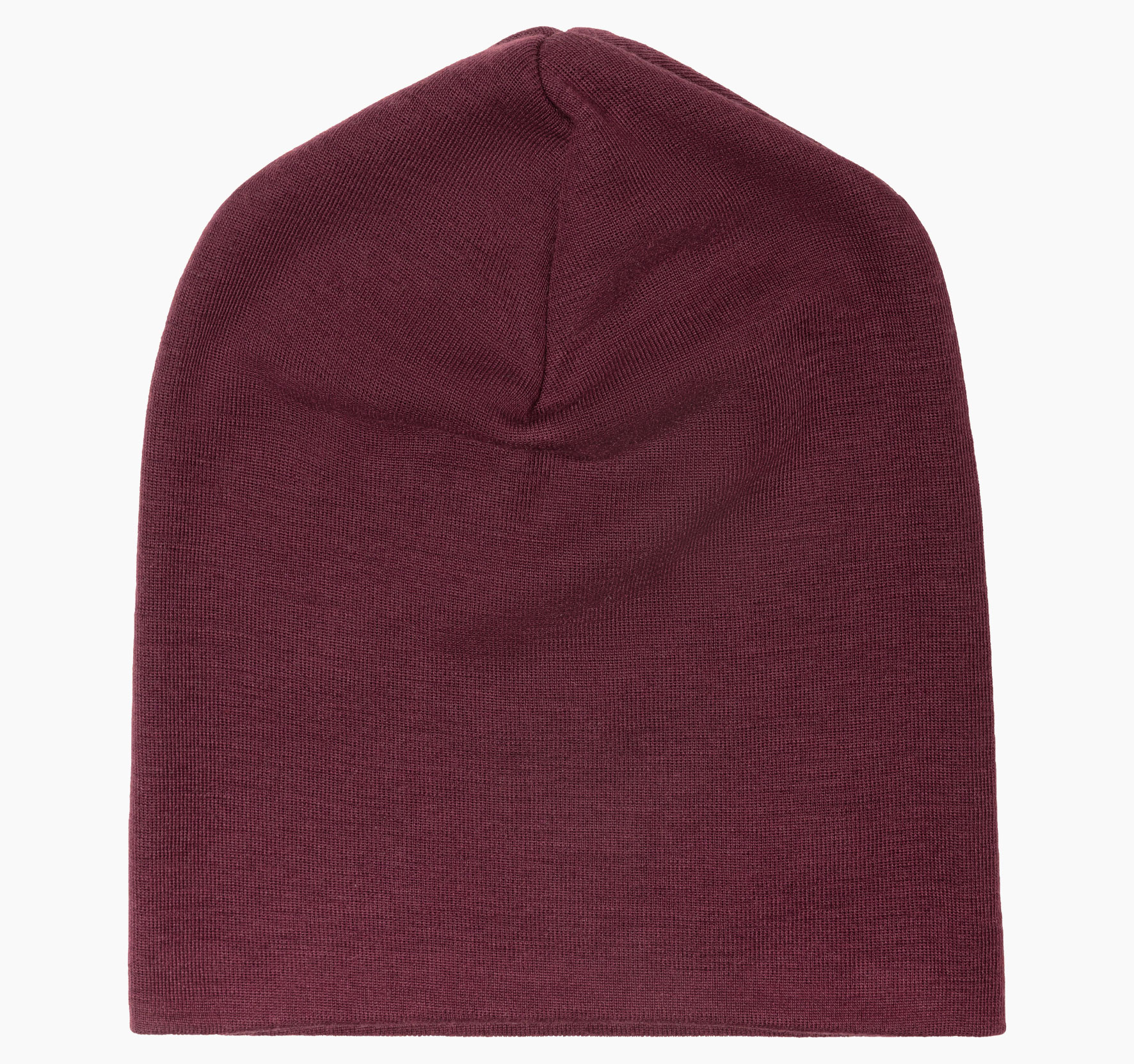 Merino wool & silk hat, GOTS