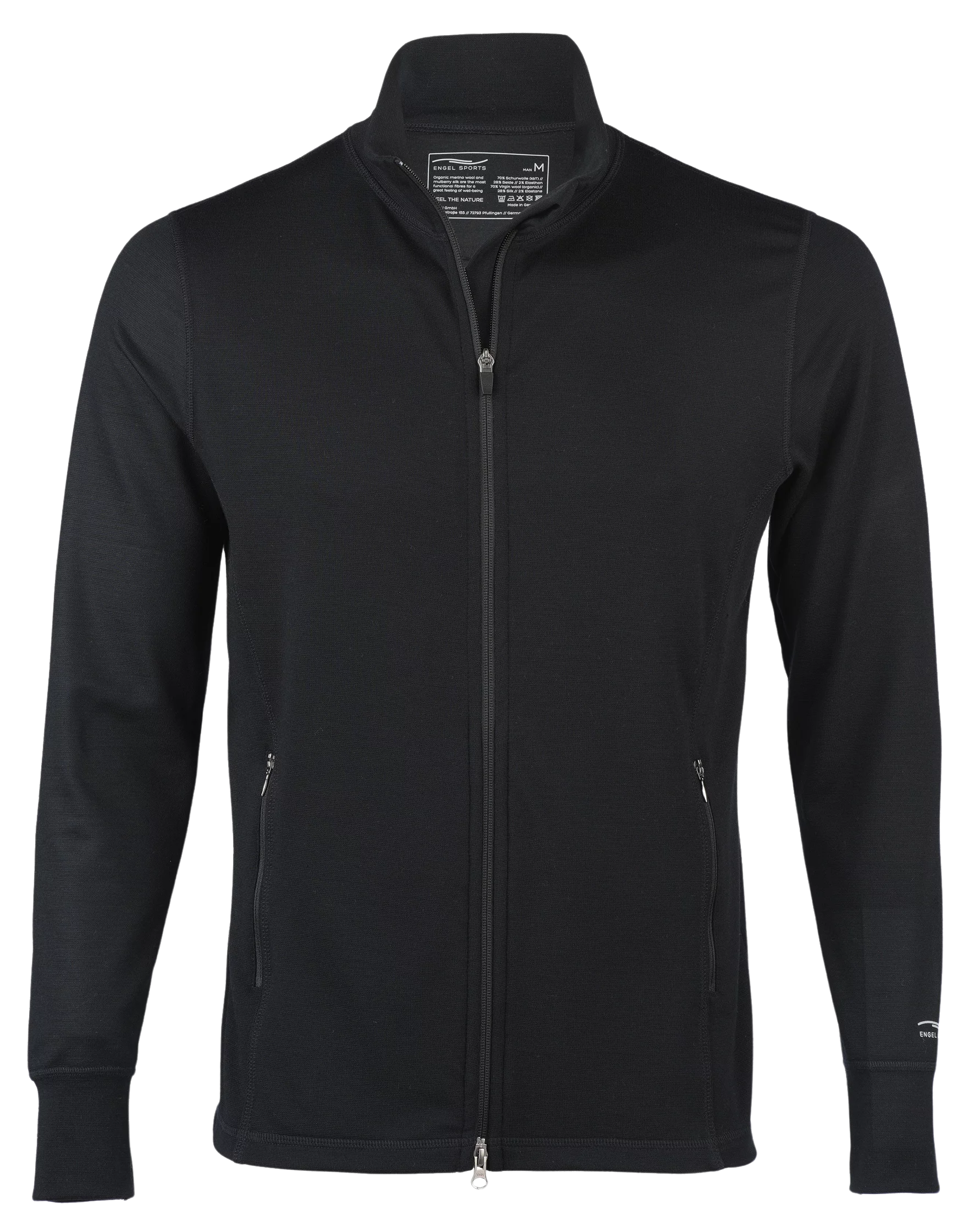 ENGEL SPORTS Zipjacke, GOTS