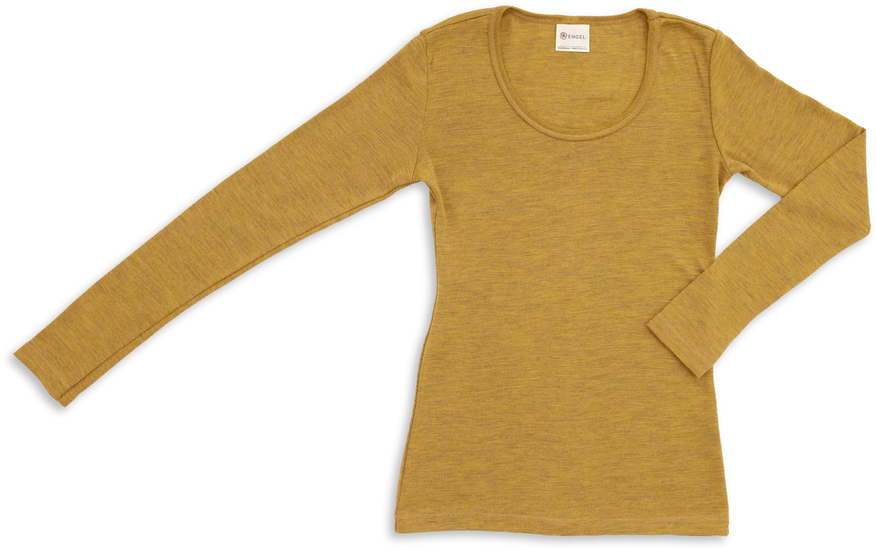 Langarmshirt Damen aus Merinowolle, IVN BEST