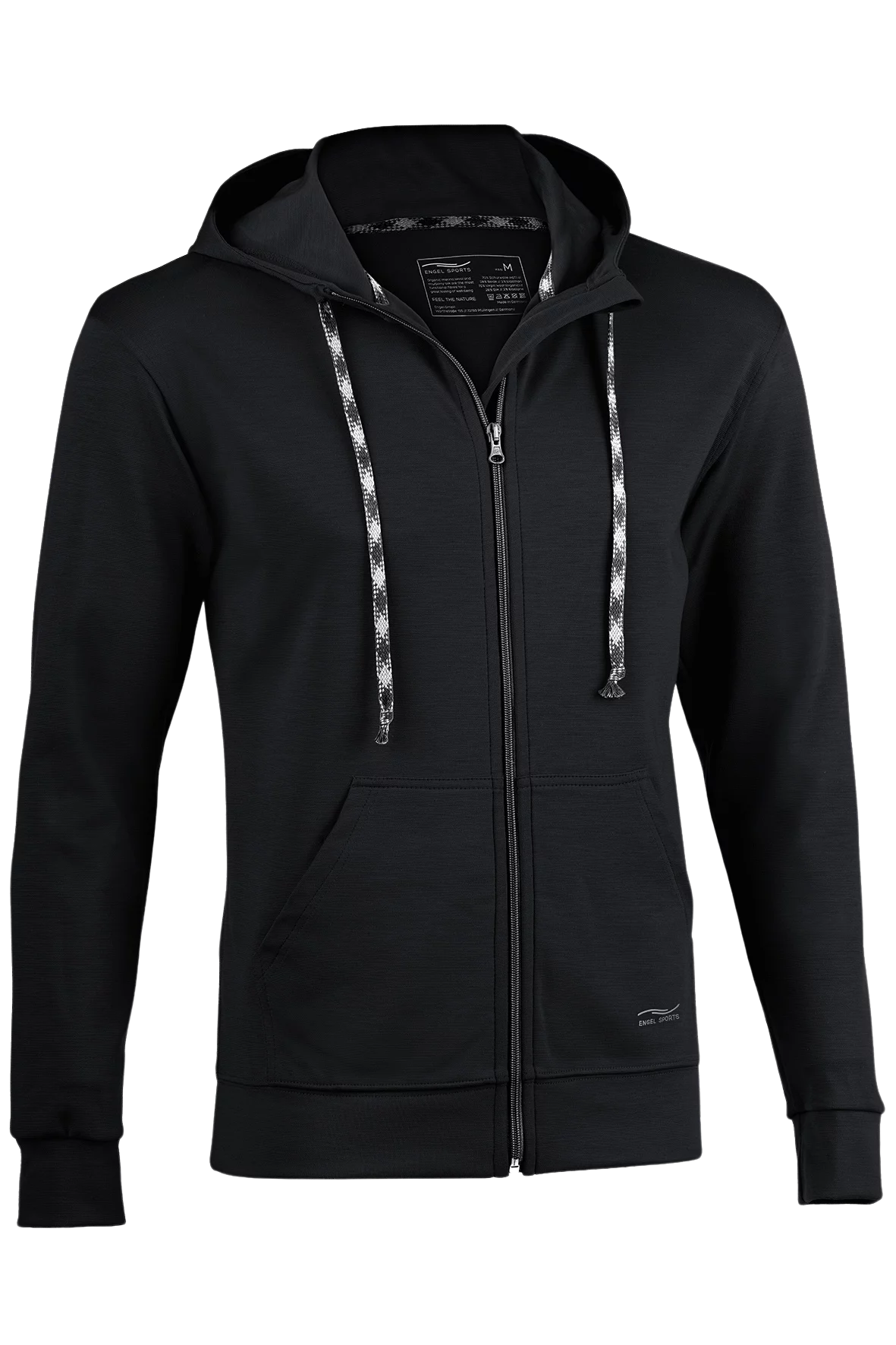 ENGEL SPORTS Hooded jacket, GOTS