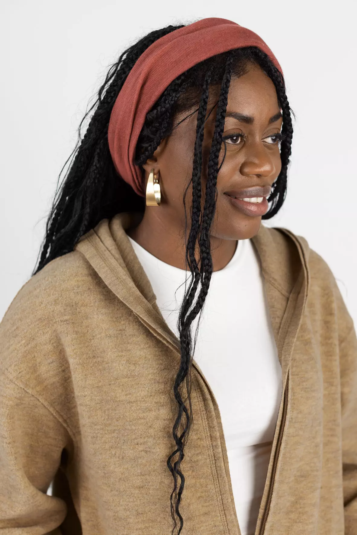 Merino wool & silk snood, GOTS