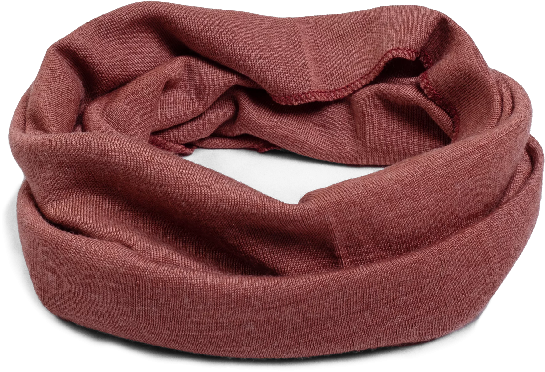 Merino wool & silk snood, GOTS