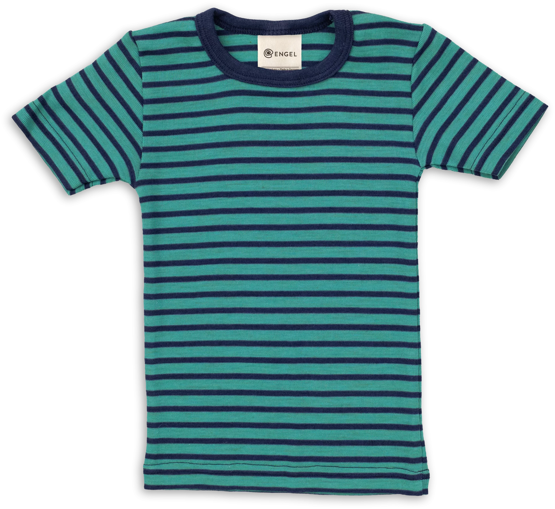 Kids merino wool & silk, short-sleeved, GOTS