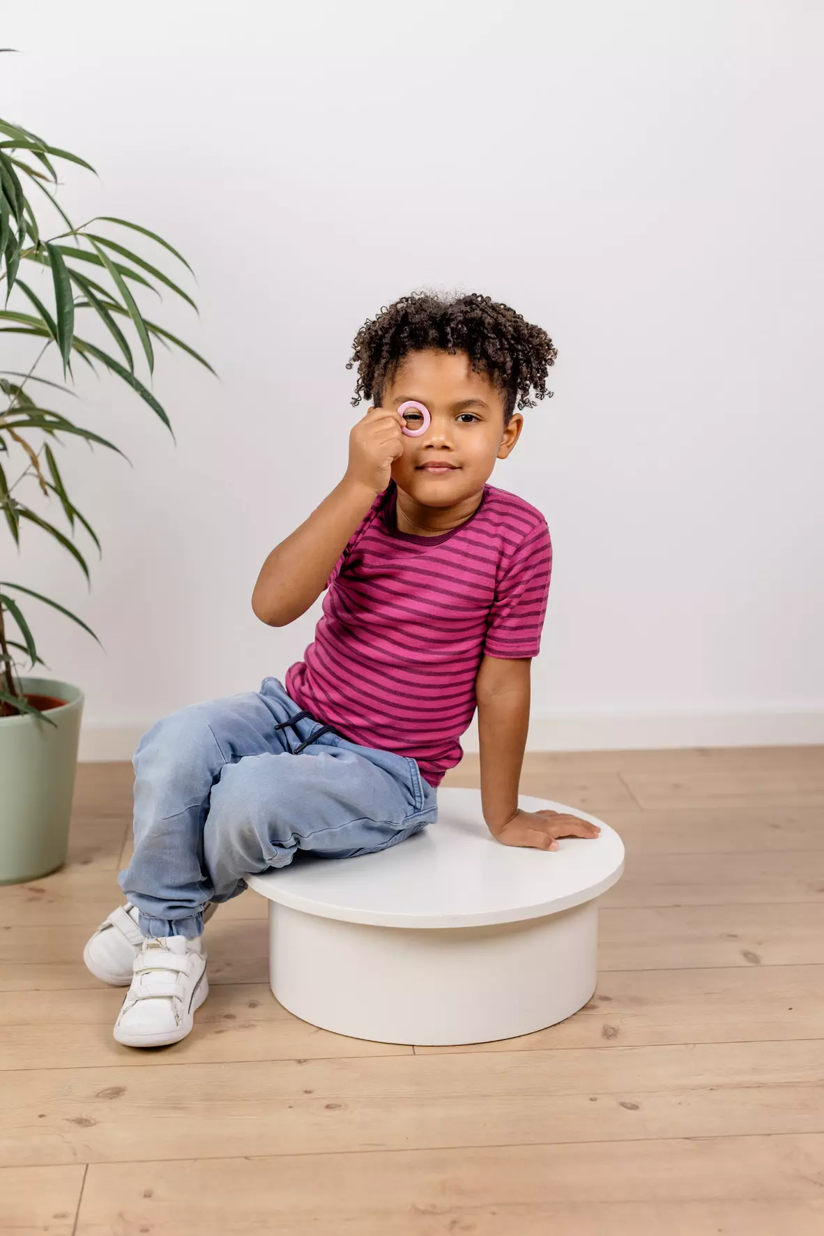 Kinder T-Shirt aus Merinowolle & Seide, GOTS