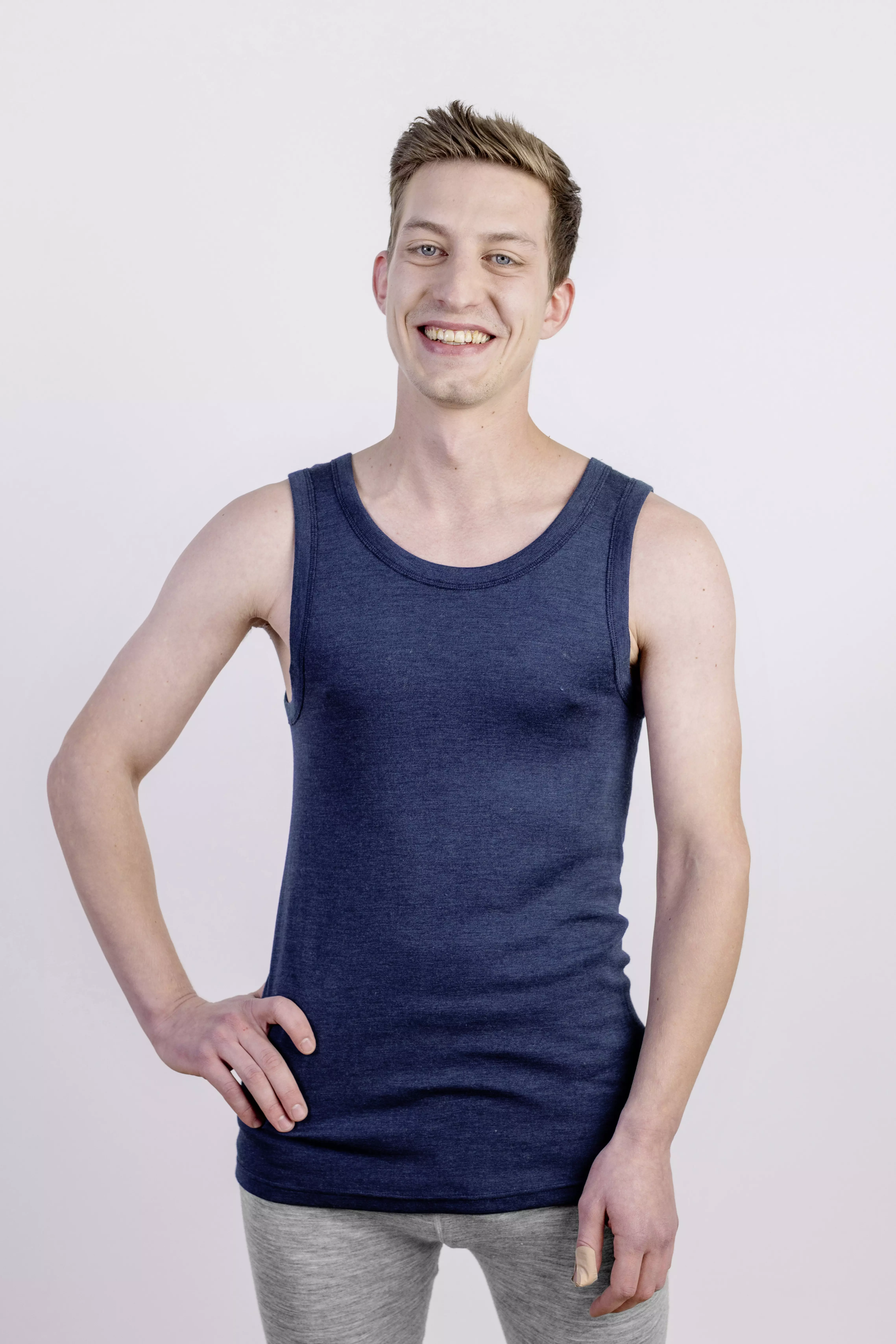 Achselshirt Herren, GOTS