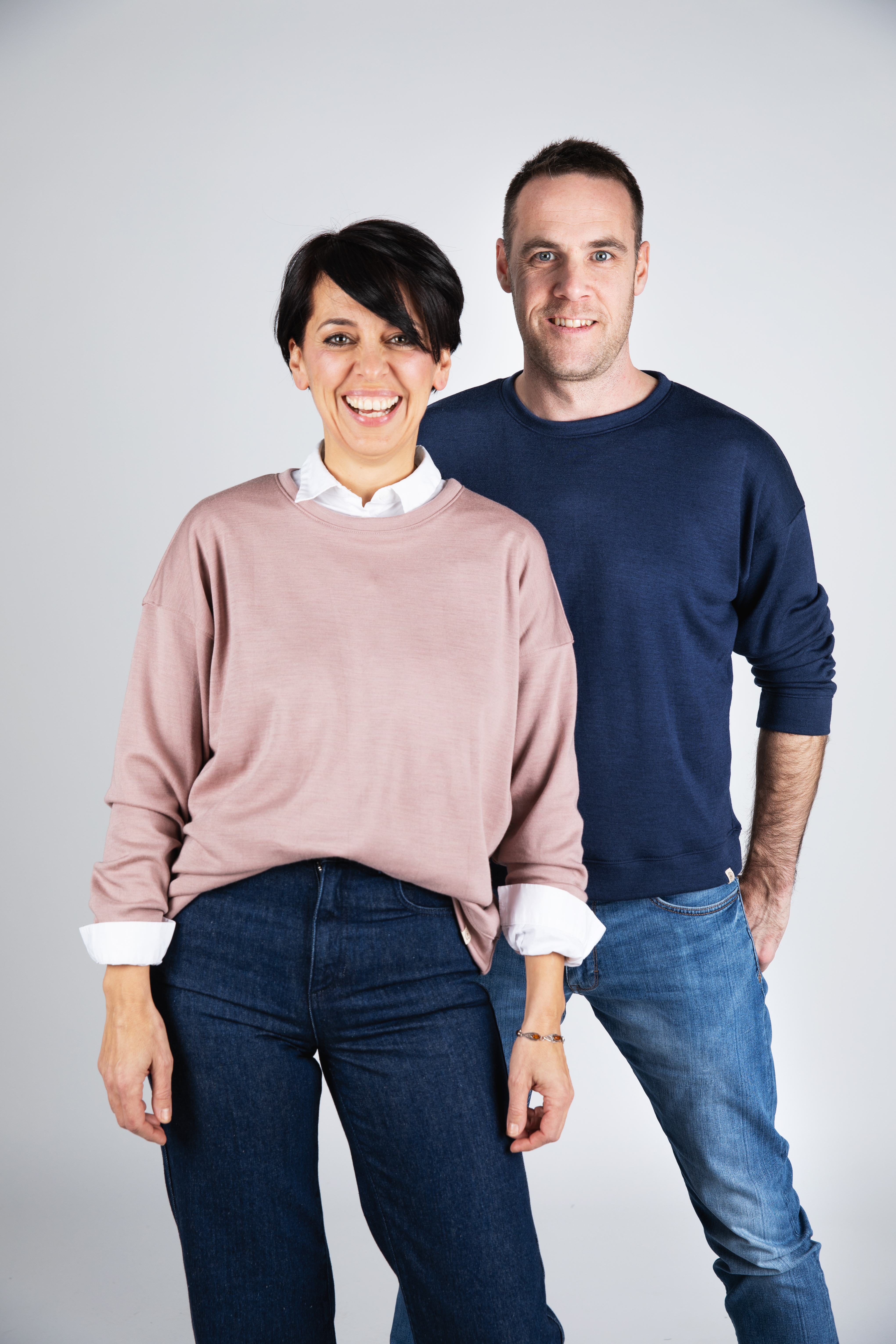 Sweatshirt Unisex aus Merinowolle & Seide, GOTS
